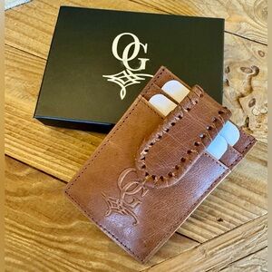 Old Gringo Tan Leather Card Holder
